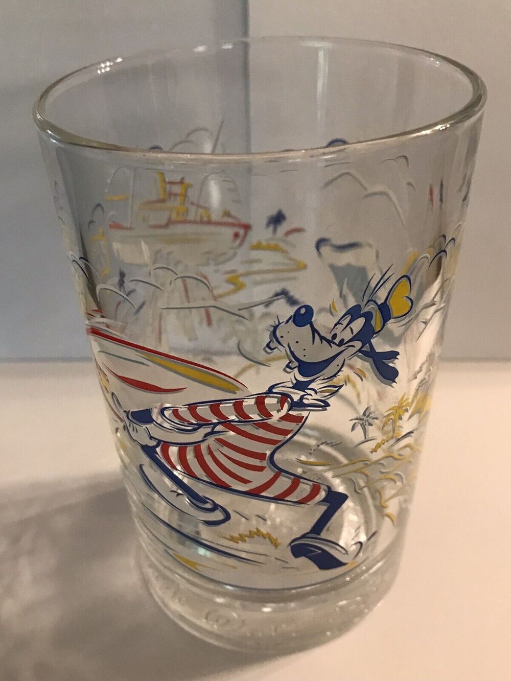 Walt Disney World 25th Anniversary Remember The Magic Goofy Glass McDonald’s